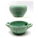Vintage Ceramic Sugar Bowl and Planter 3.25" Tall