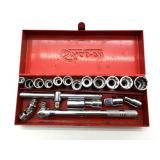 Snap-On Small Socket Wrench Set - box is 6.5" x