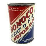 Vintage Wichita, KS Homoco Oil Quart Can -