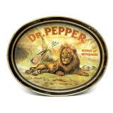 Vintage 1979 Dr. Pepper Metal Tray 14.5" x 11.5"