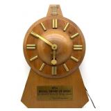 Vintage Seth Thomas Wood MCM 1954 Rexall Drug