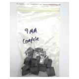 Metal Letter Print Blocks 9mm Complete Set