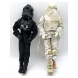 1997 Star Wars Snowtrooper and TIE Fighter Pilot