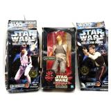 (3) Star Wars 12ï¿½ Action Figures - 1998 Hasbro