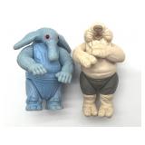 1983 Star Wars Droopy McCool and Snootles Figures