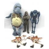 1990s-2000s Star Wars Figures and Plush 18ï¿½ and