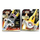 (2) 1999 Hasbro Star Wars I Electronic Hand-Held