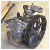 Two Cylinder Air Compressor Pump, Vintage