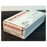 (50) Rnds 40 S&W, Winchester 180 Gr. JHP