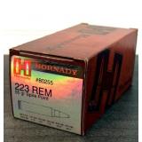 (50) Rnds. .223 REM, Hornady 55 Gr. Spire PT