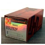 (50) Rnds. .223 REM, Hornady 55 Gr. Spire PT