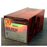 (50) Rnds. .223 REM, Hornady 55 Gr. Spire PT