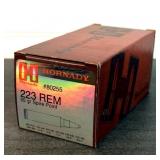 (50) Rnds. .223 REM, Hornady 55 Gr. Spire PT