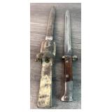 Czech CSZ Mauser Bayonet & Scabbard
