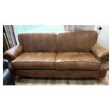 Flexsteel Couch Brown Suede 88' x 42' x 36'