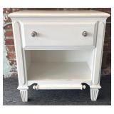 Vaughn Furniture Co White Night Stand 26' x 16' x