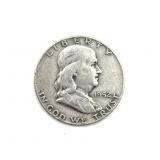 1952-D Franklin Half Dollar