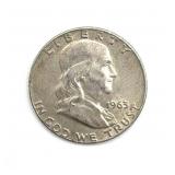 1963-D Franklin Half Dollar