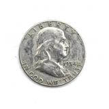 1954-S Franklin Half Dollar