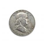 1962-D Franklin Half Dollar