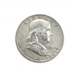 1960-D Franklin Half Dollar
