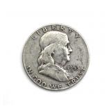 1953-D Franklin Half Dollar