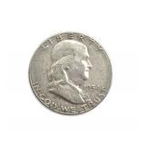 1954-S Franklin Half Dollar