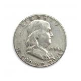 1954 Franklin Half Dollar