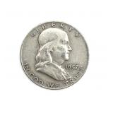 1957-D Franklin Half Dollar