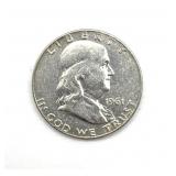 1961-D Franklin Half Dollar