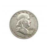 1953-D Franklin Half Dollar