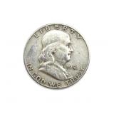 1951 Franklin Half Dollar