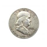 1953-D Franklin Half Dollar