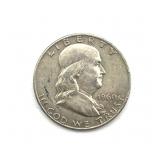 1960-D Franklin Half Dollar