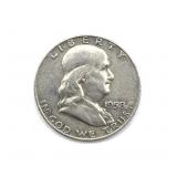 1958-D Franklin Half Dollar