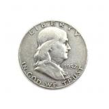 1952-D Franklin Half Dollar