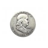 1951-S Franklin Half Dollar