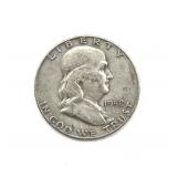 1952-D Franklin Half Dollar