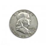 1958-D Franklin Half Dollar