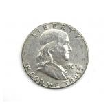 1963 Franklin Half Dollar