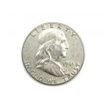 1961 Franklin Half Dollar