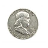 1958-D Franklin Half Dollar