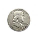 1954-S Franklin Half Dollar