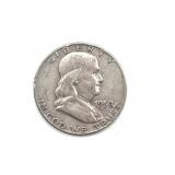 1958-D Franklin Half Dollar