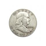 1960-D Franklin Half Dollar