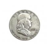 1953-D Franklin Half Dollar