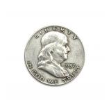 1957-D Franklin Half Dollar