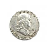 1951 Franklin Half Dollar