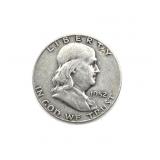 1952-S Franklin Half Dollar