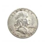 1954 Franklin Half Dollar